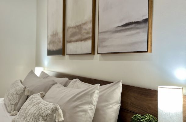 Shelburne Falls Firehouse Studios Bedroom