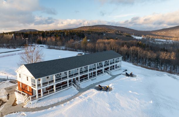 Blue Vista Motor Lodge Aerial View