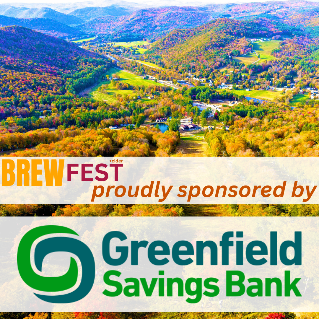 Greenfield Savings Bank Brew + Cider Fest Sponsorship